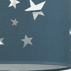 Lampe Chambre Enfant|Commode Enfant*alinea Abat-jour avec découpe motif constellation d35cm - figuerolles Bleu
