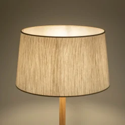 Abat-Jour Suspension|Suspension Non-Électrifiée*alinea Abat-jour conique en tissu D45cm - Blanc