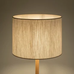 Abat-Jour Suspension|Suspension Non-Électrifiée*alinea Abat-jour conique en tissu D40cm - Blanc