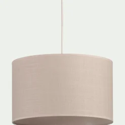 Abat-Jour Lampe|Abat-Jour Suspension*alinea Abat-jour cylindrique en coton D40cm - roucas Beige
