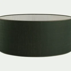 Lustre De Salle À Manger|Lustre*alinea Abat-jour cylindrique en coton D60cm - cèdre Vert
