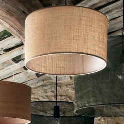 Abat-Jour Suspension|Abat-Jour Naturel*alinea Abat-jour cylindrique en jute D35cm - Naturel