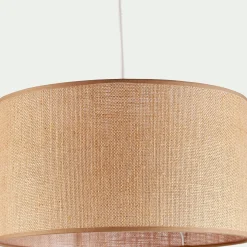 Abat-Jour Suspension|Abat-Jour Naturel*alinea Abat-jour cylindrique en jute D35cm - Naturel