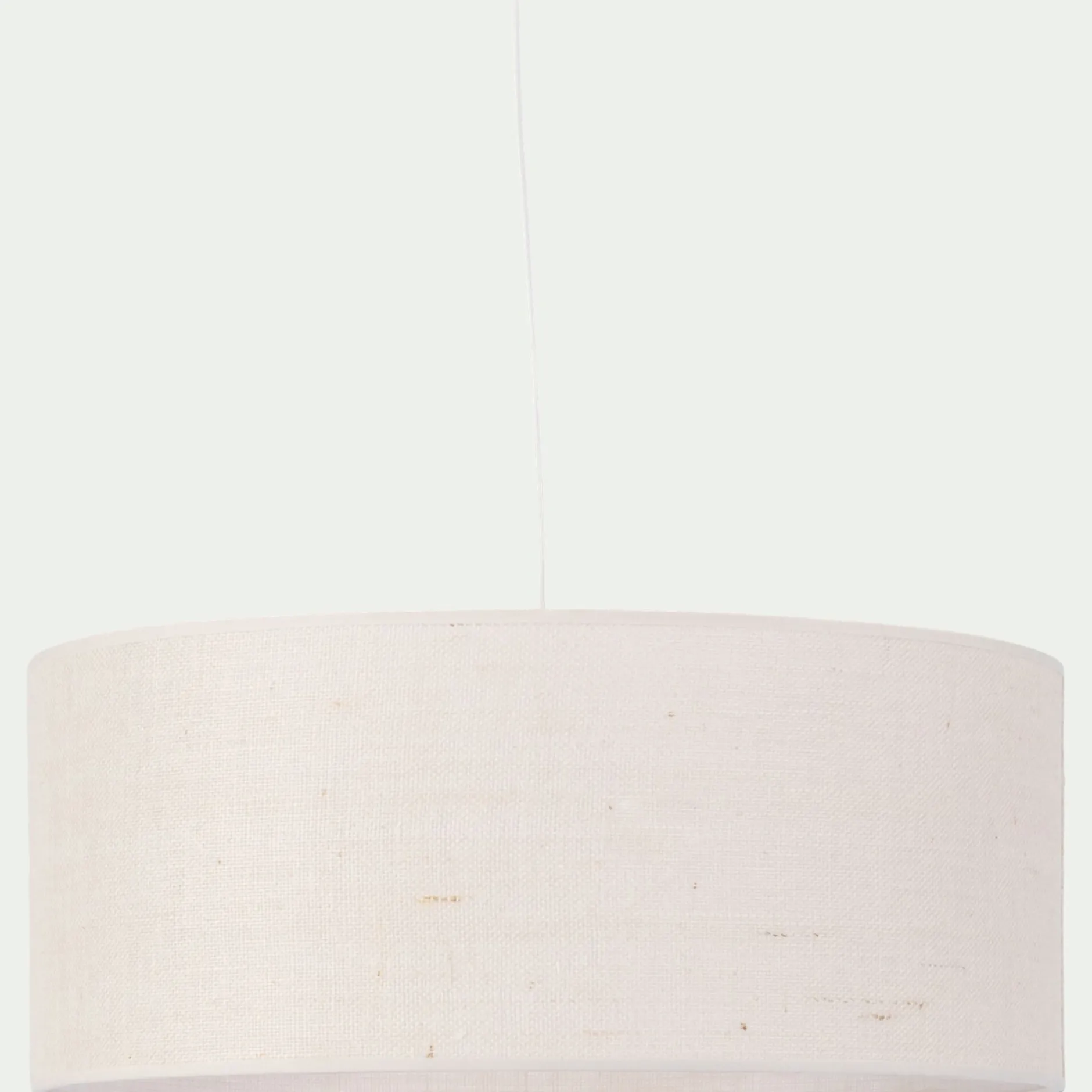 Abat-Jour Lampe|Abat-Jour Suspension*alinea Abat-jour cylindrique en jute D50cm - Blanc