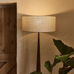 Abat-Jour Lampe|Abat-Jour Suspension*alinea Abat-jour cylindrique en jute D50cm - Blanc