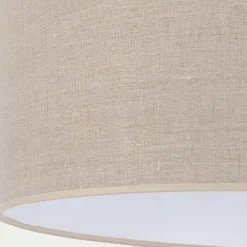 Abat-Jour Lampe|Abat-Jour Suspension*alinea Abat-jour cylindrique en lin D55cm - Naturel