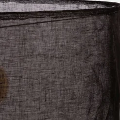 Lustre De Salle À Manger|Lustre*alinea Abat-jour cylindrique en lin D60cm - Noir