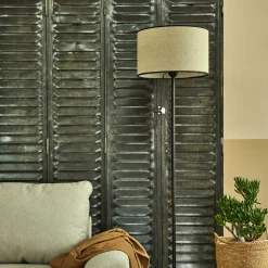 Abat-Jour Lampe|Abat-Jour Naturel*alinea Abat-jour cylindrique en lin D32cm - Naturel