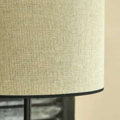 Abat-Jour Lampe|Abat-Jour Naturel*alinea Abat-jour cylindrique en lin D32cm - Naturel