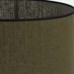 Abat-Jour Lampe|Abat-Jour Naturel*alinea Abat-jour cylindrique en lin D32cm - Vert