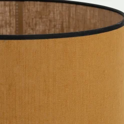 Abat-Jour Lampe|Abat-Jour Naturel*alinea Abat-jour cylindrique en lin D32cm - miel Jaune