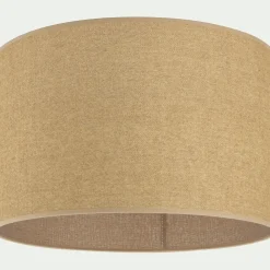 Abat-Jour Lampe*alinea Abat-jour cylindrique en papier tressé D50cm - Naturel