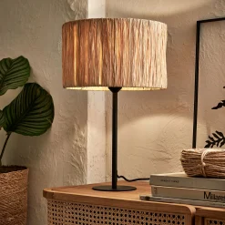 Abat-Jour Lampe|Abat-Jour Naturel*alinea Abat-jour cylindrique en raphia D32cm - Naturel