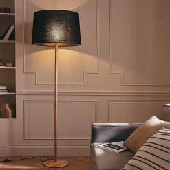 Abat-Jour Lampe|Abat-Jour Naturel*alinea Abat-jour en jute D55cm - Noir