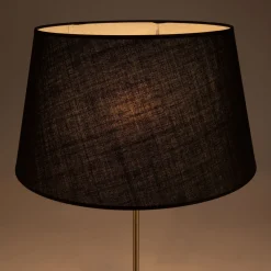 Abat-Jour Lampe*alinea Abat-jour tambour en coton - D45cm Noir