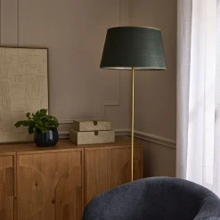 Abat-Jour Lampe*alinea Abat-jour tambour en coton D45cm - cèdre Vert