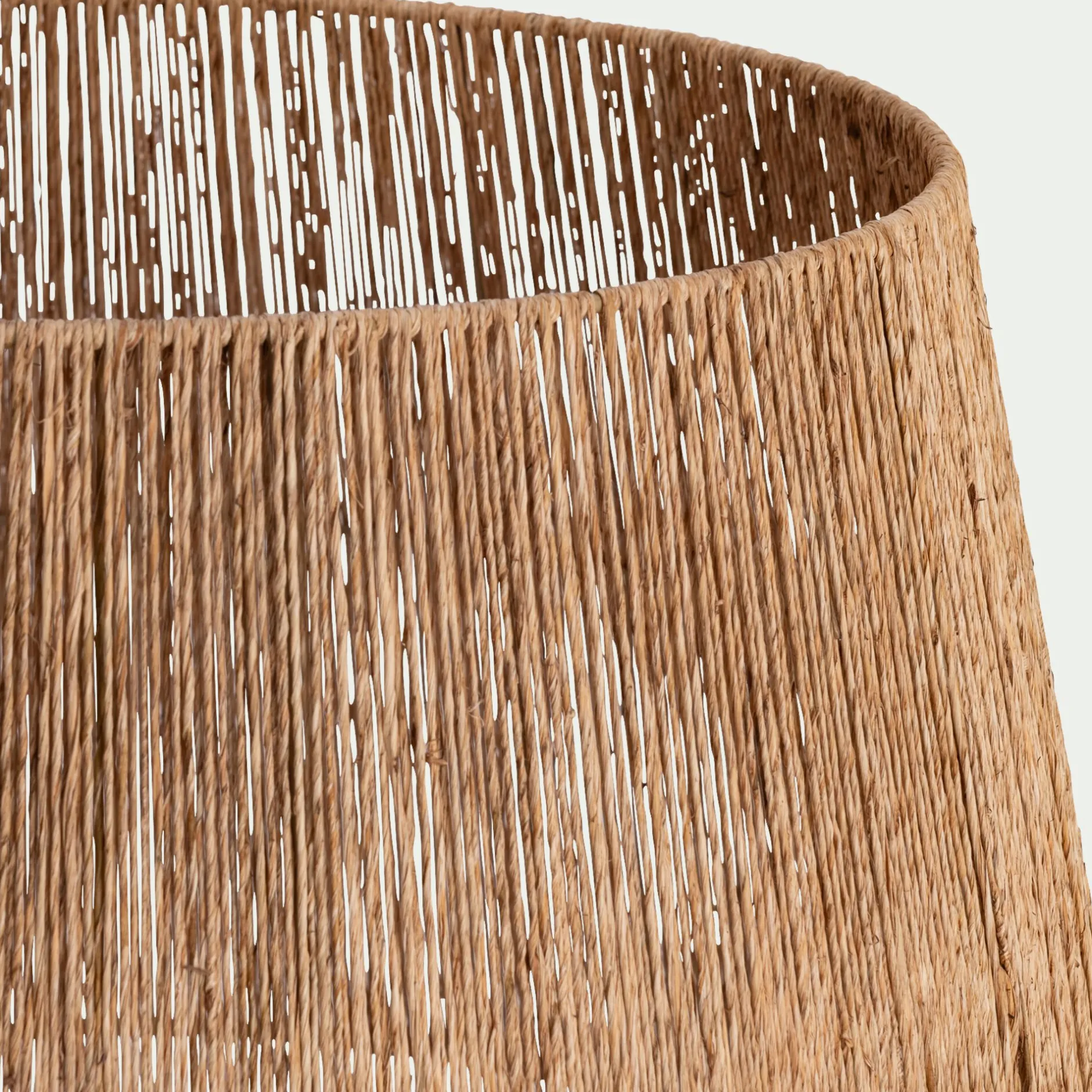 Abat-Jour Naturel*alinea Abat-jour tambour en jute D60cm - Naturel