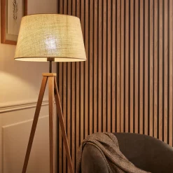 Abat-Jour Lampe|Abat-Jour Suspension*alinea Abat-jour tambour en jute D45cm - écru Blanc