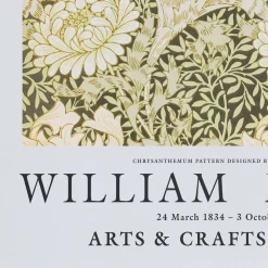 Toile, Tableau Et Affiche*alinea Affiche chrysanthèmes 50x70cm - vert garrigue