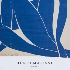 Toile, Tableau Et Affiche*alinea Affiche silhouette 30x40cm - Bleu