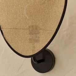 Applique Murale*alinea Applique électrifiée en papier tressé H39cm - Naturel