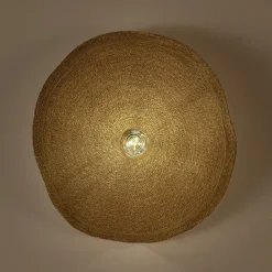 Applique Murale*alinea Applique murale électrifiée en jonc de mer D61cm - Naturel