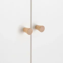 Armoire Enfant*alinea Armoire forme de maison en bois H185cm - Blanc