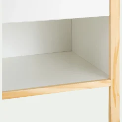 Armoire Enfant*alinea Armoire forme de maison en bois H185cm - Blanc