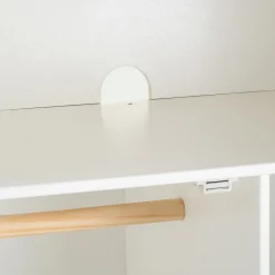 Armoire Enfant*alinea Armoire forme de maison en bois H185cm - Blanc