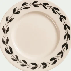 Assiette*alinea Assiette à dessert en faïence D22cm - Blanc