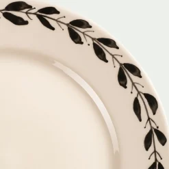 Assiette*alinea Assiette à dessert en faïence D22cm - Blanc