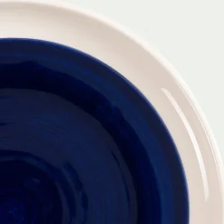 Assiette*alinea Assiette à dessert en faïence D20,5cm - Bleu