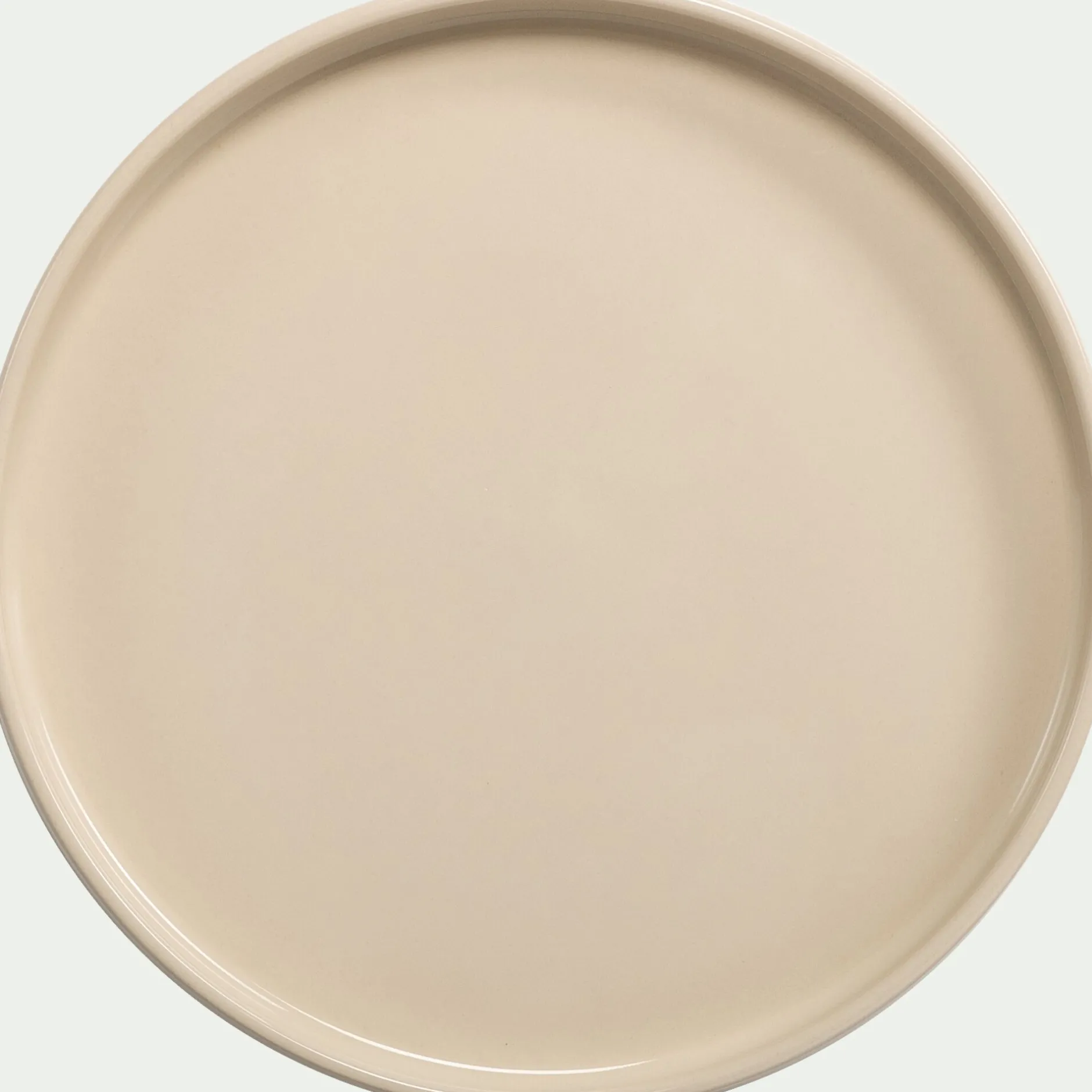 Assiette*alinea Assiette à dessert en grès D21,5cm - Blanc