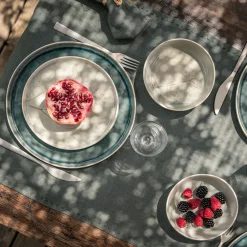 Assiette|Assiette De Noël*alinea Assiette à dessert en grès D21cm - borie Gris