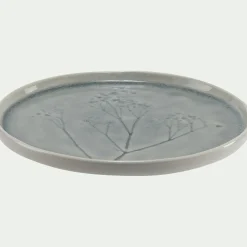 Assiette|Assiette De Noël*alinea Assiette à dessert en grès D21cm - borie Gris