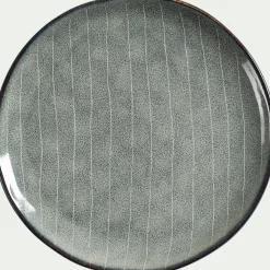 Assiette|Assiette De Noël*alinea Assiette à dessert en grès D20cm - calaluna Bleu