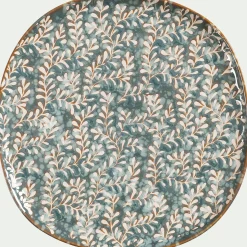 Assiette*alinea Assiette à dessert en grès D20cm - autan Bleu