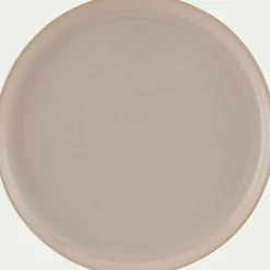 Assiette*alinea Assiette à dessert en grès D21,8cm - brun laquier Marron