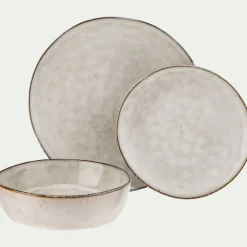 Assiette*alinea Assiette à dessert en grès D20,5cm - roucas Beige