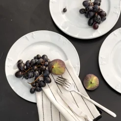 Assiette|Assiette De Noël*alinea Assiette à dessert en porcelaine D22cm - Blanc