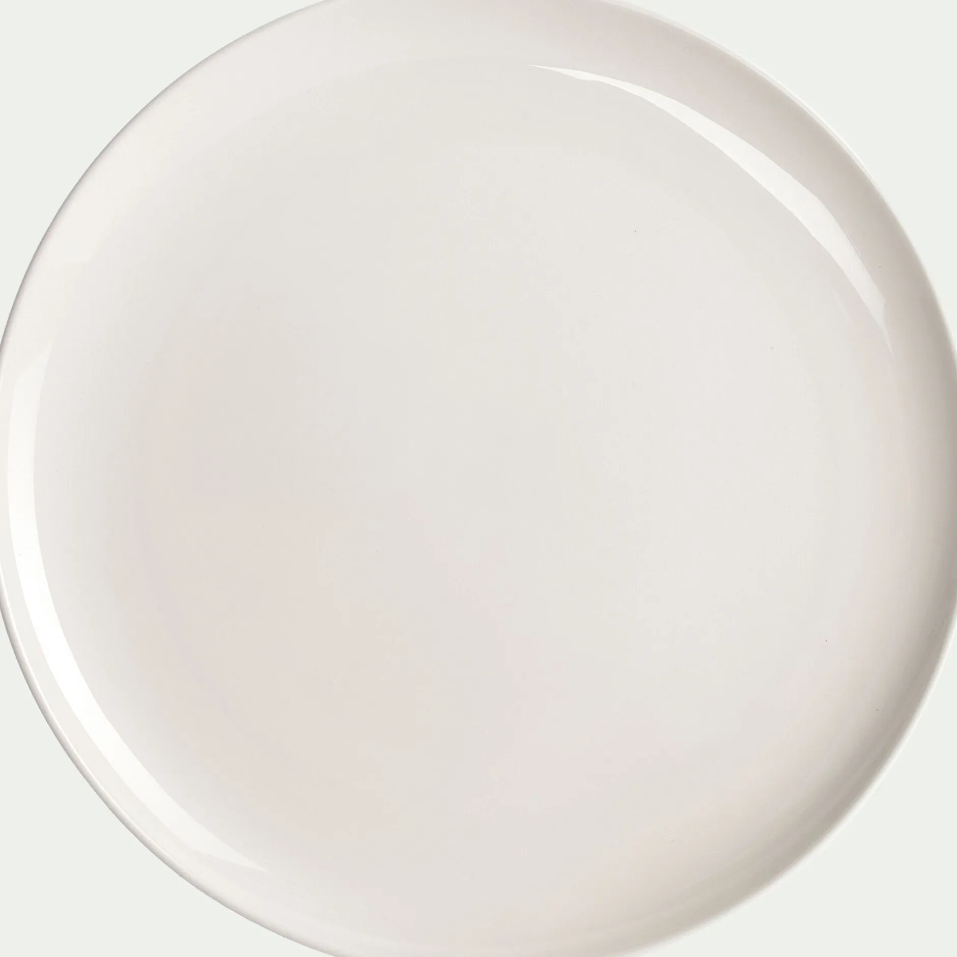 Assiette*alinea Assiette à dessert en porcelaine D21cm - Blanc