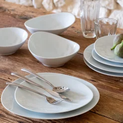 Assiette*alinea Assiette calotte en porcelaine D19cm - Blanc