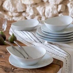 Assiette*alinea Assiette calotte en porcelaine D19cm - Blanc