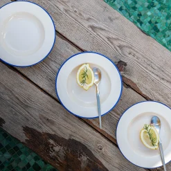 Assiette*alinea Assiette creuse en faïence D23,5cm - Blanc