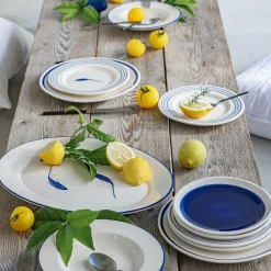 Assiette*alinea Assiette creuse en faïence D23,5cm - Blanc