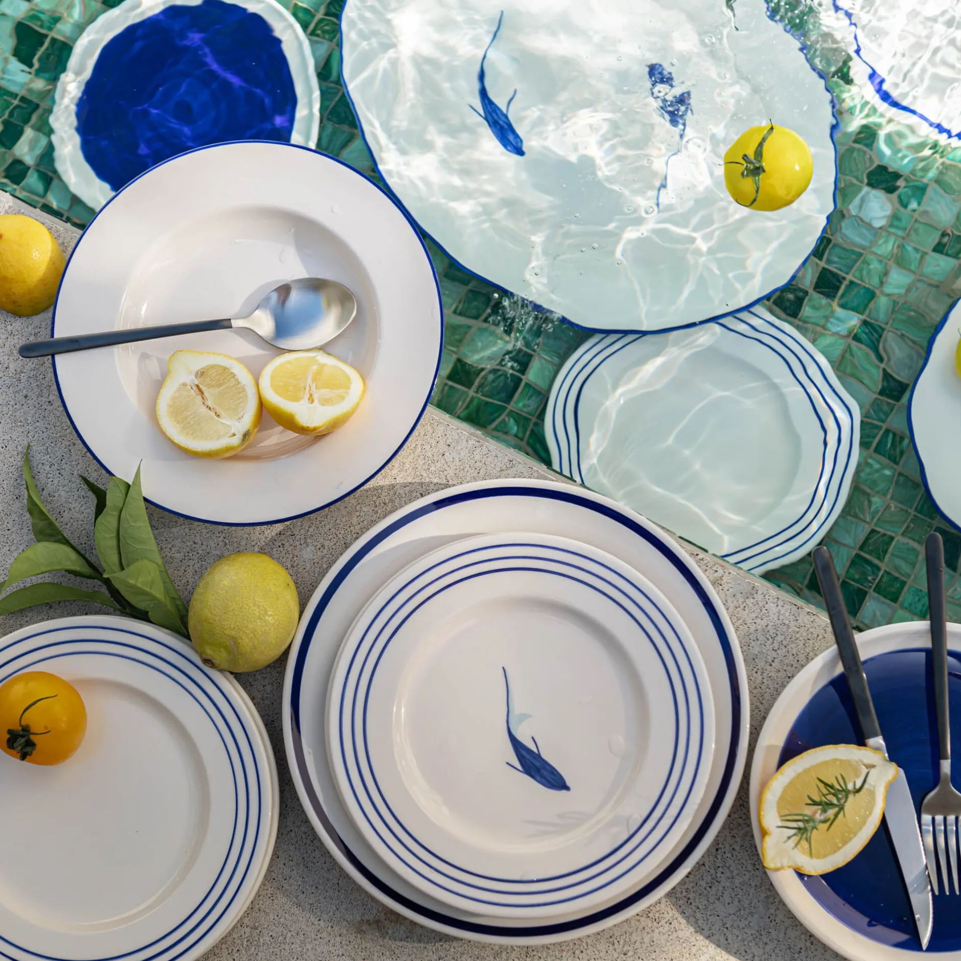 Assiette*alinea Assiette creuse en faïence D23,5cm - Blanc