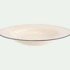Assiette*alinea Assiette creuse en faïence D23,5cm - Blanc