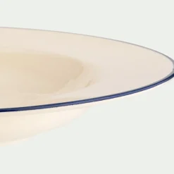 Assiette*alinea Assiette creuse en faïence D23,5cm - Blanc