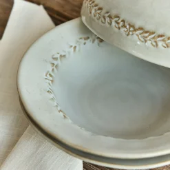 Assiette*alinea Assiette creuse en grès D22,5cm - alpilles Beige