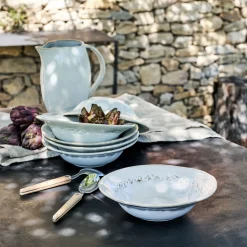 Assiette*alinea Assiette creuse en grès D22,5cm - alpilles Beige